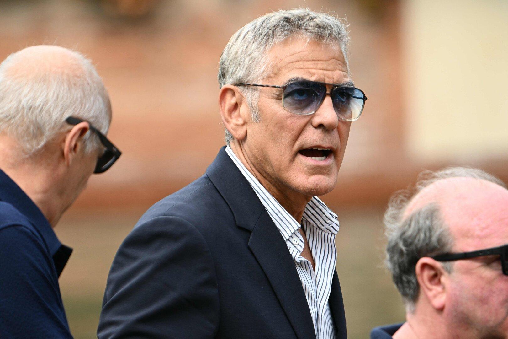 Sorge um George Clooney in Venedig: Auftritte abgesagt
