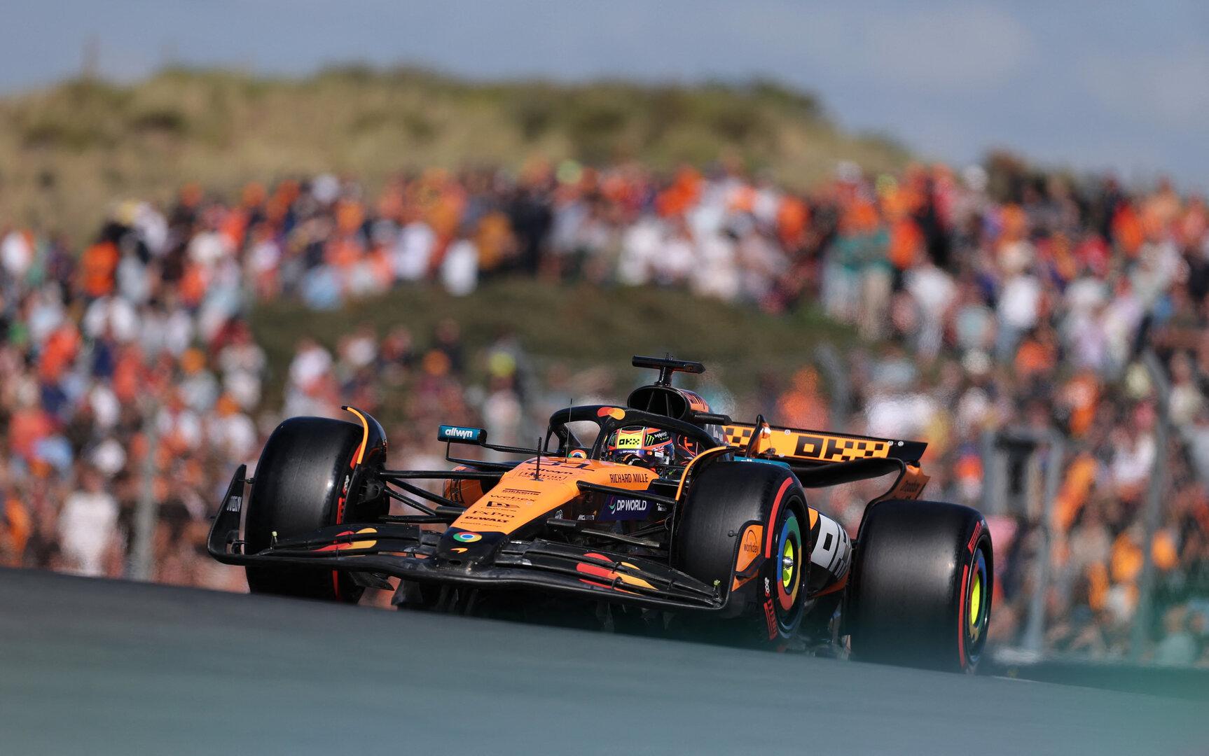 Verstappen startet beim Heim-GP in Zandvoort hinter Piastri und Norris