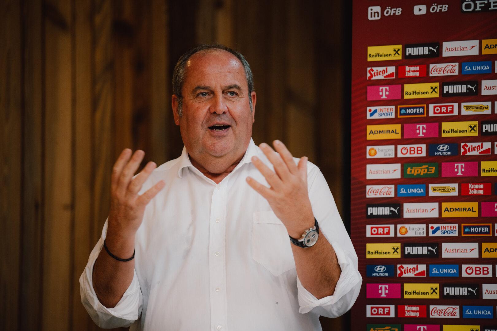 Wie Josef Pröll beim ÖFB vorangeht und für Ruhe sorgt