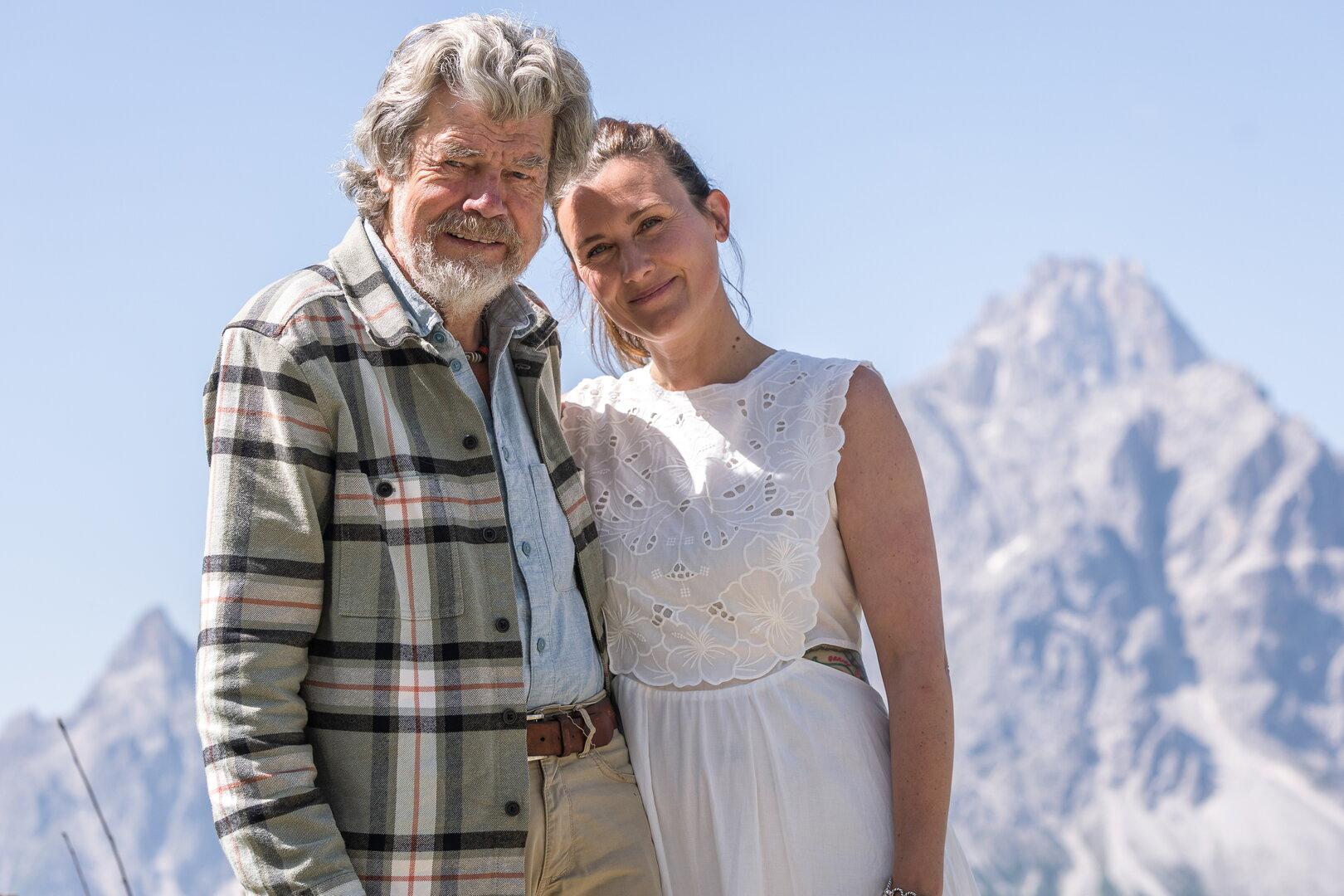 Extrembergsteiger Reinhold Messner heiratet Diane zum zweiten Mal
