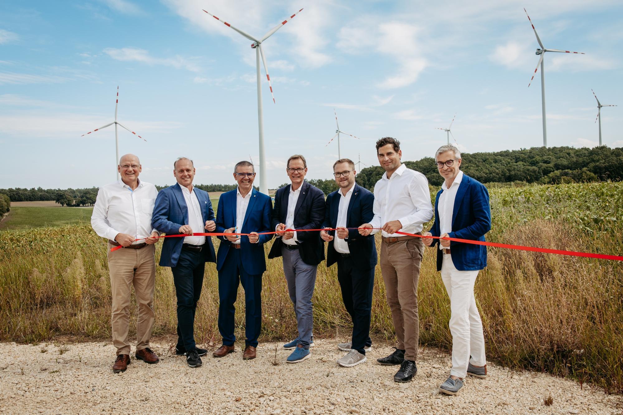 Noch mehr Ökostrom: Sieben neue Windräder in Weinviertler Windpark