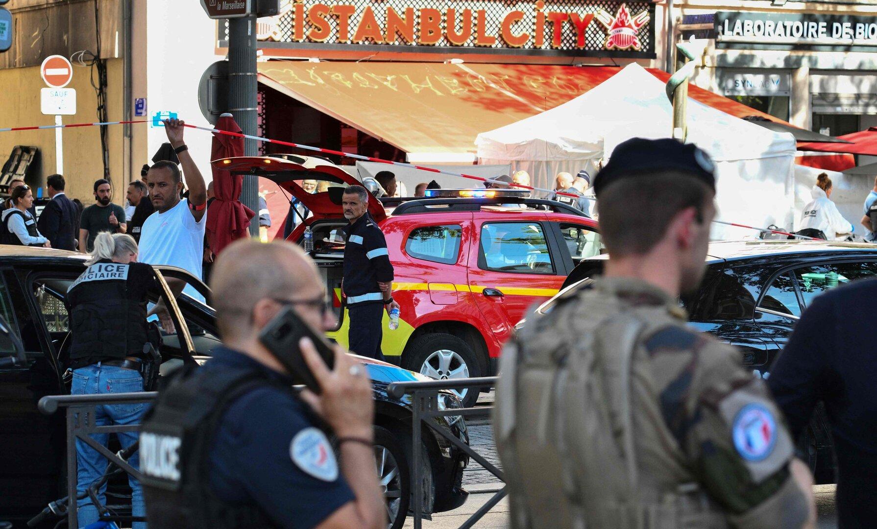 Polizei erschoss Messerangreifer in Marseille
