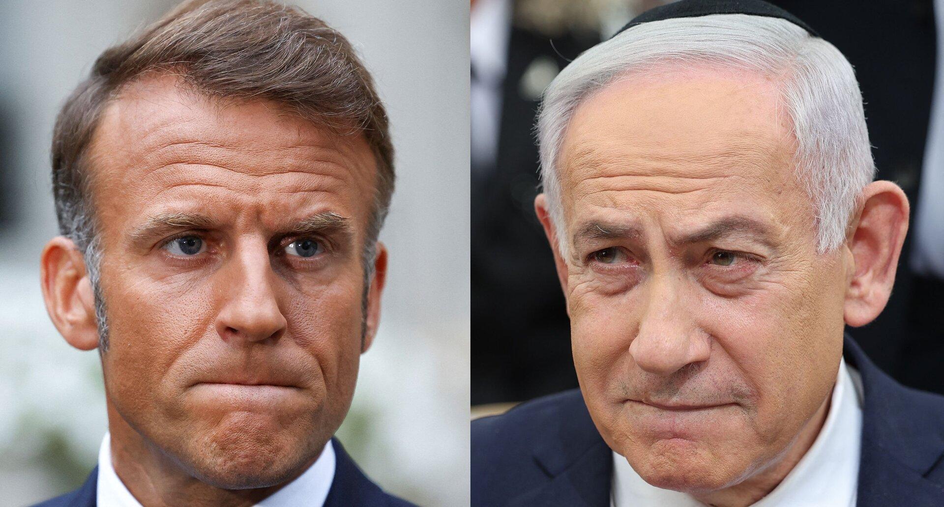 Israel erklärt Emmanuel Macron zu unerwünschter Person