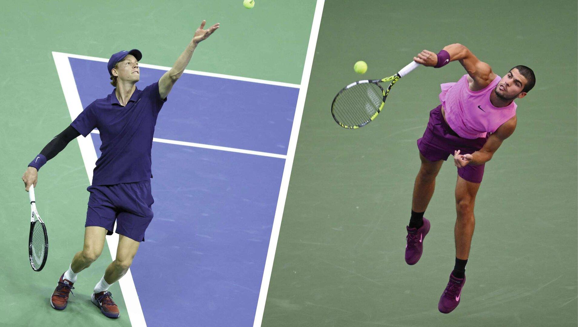 Rekord in New York: Alcaraz und Sinner im dritten Major-Finale 2025