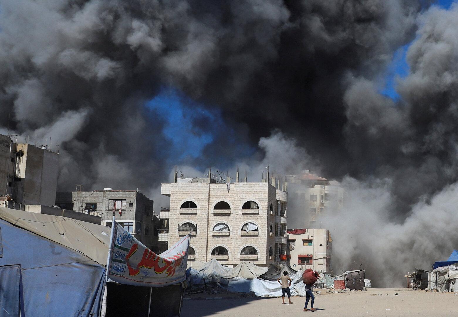 Neuer Räumungsbefehl in Gaza Stadt: Israel zerstört Hochhäuser