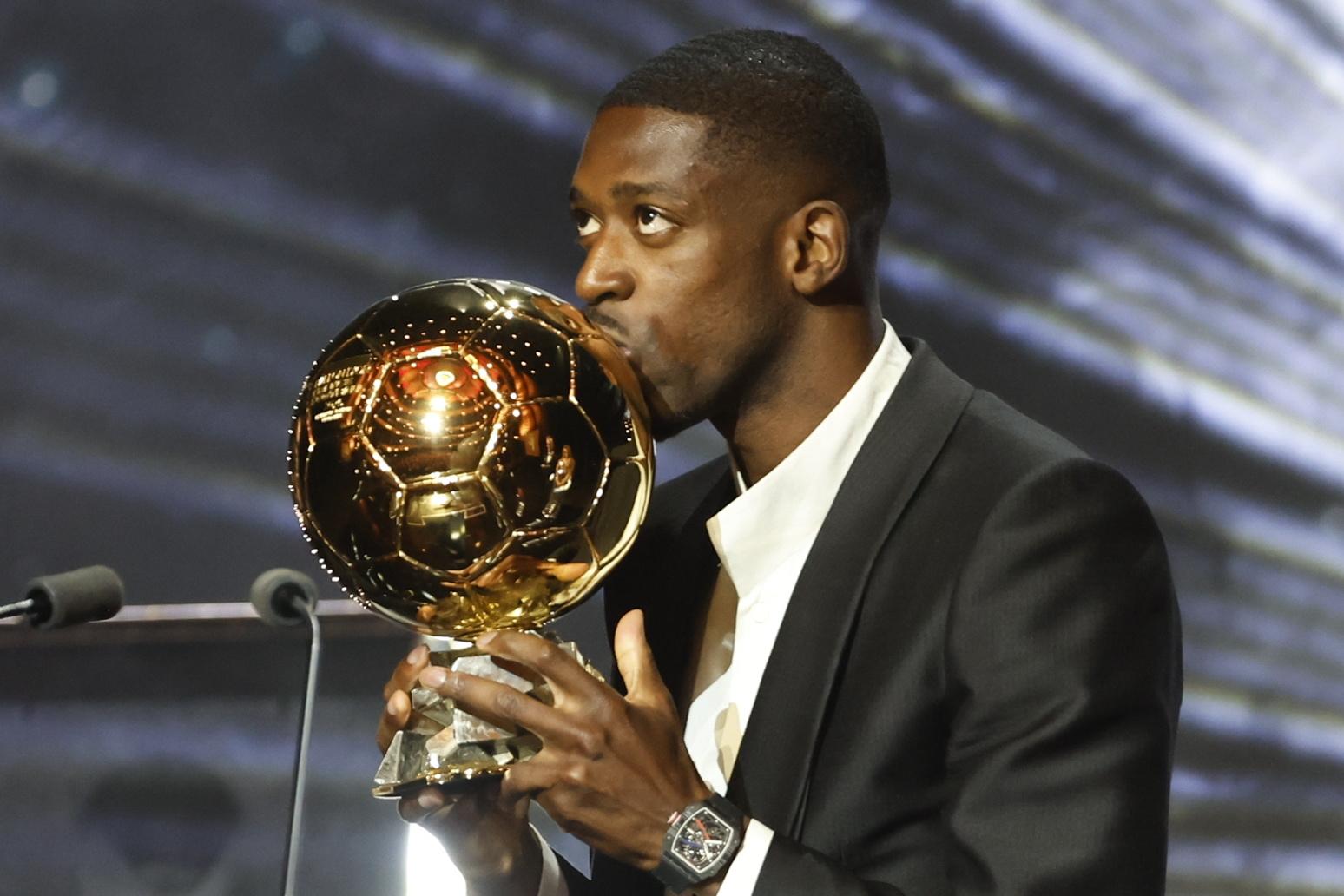 Goldener Ball als emotionaler Höhepunkt: Tränen bei Dembele