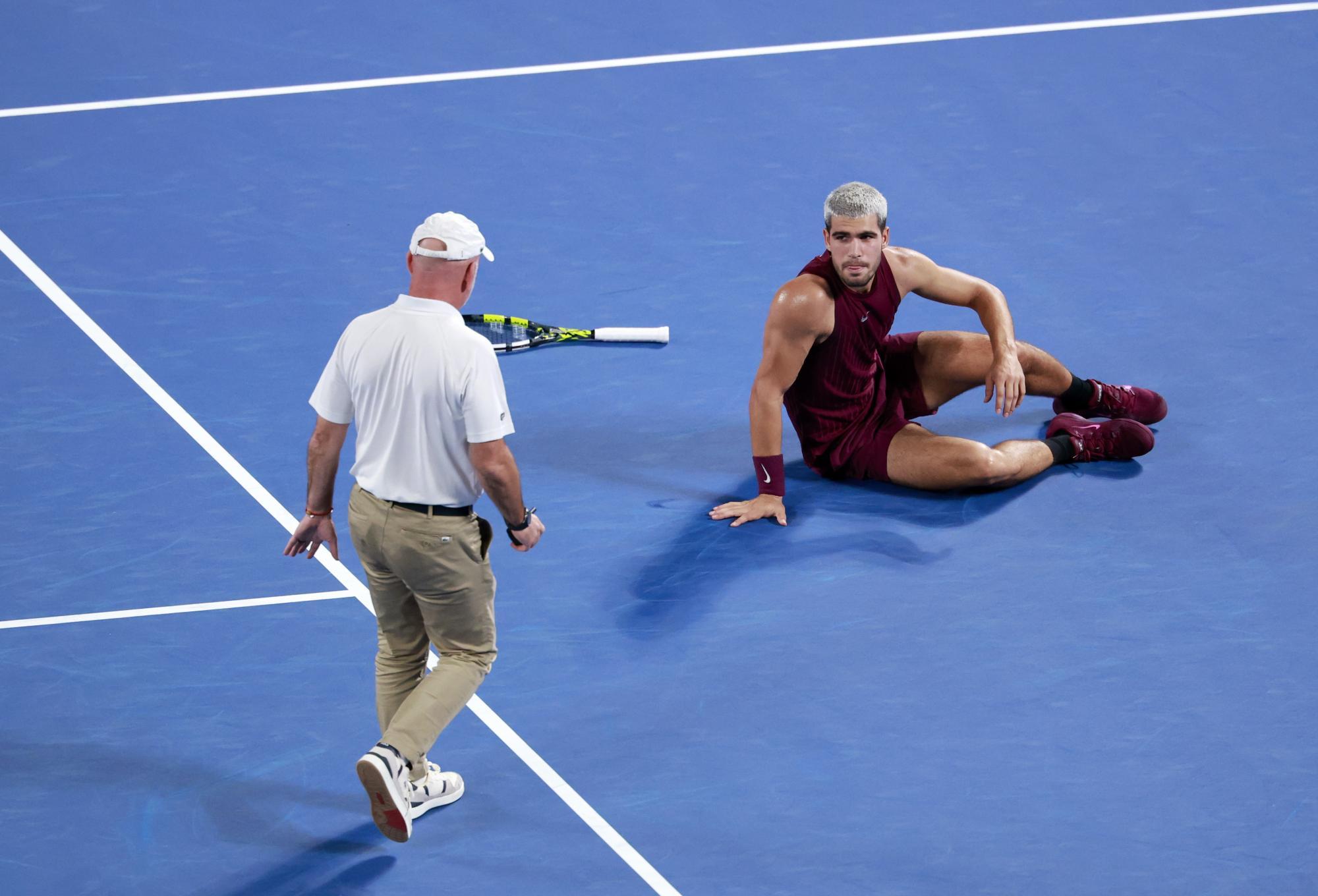 Tennis-Star Alcaraz erlebte Schreckmoment - und gewann trotzdem