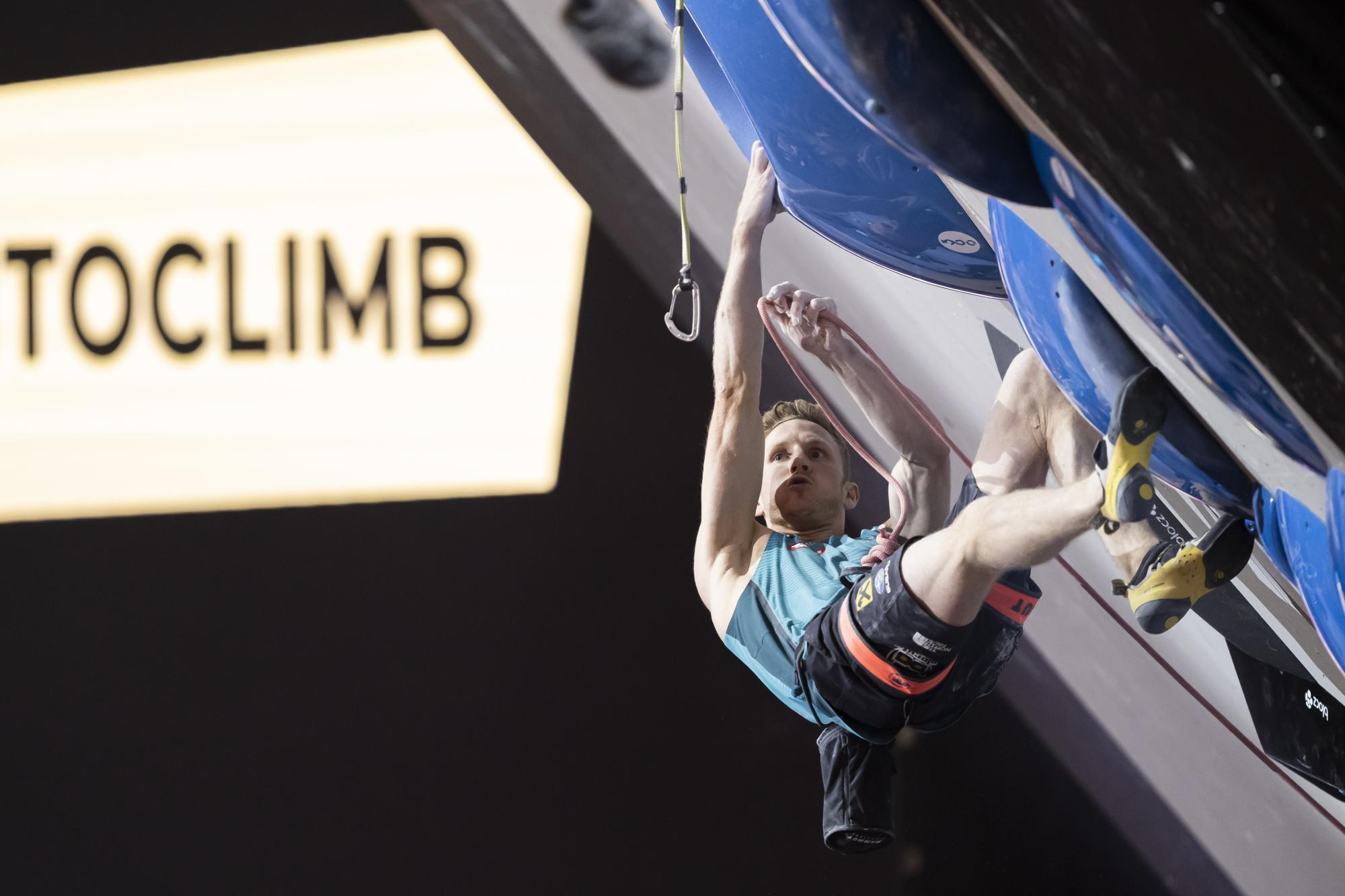 Jakob Schubert na svetovnem prvenstvu v Seulu ostal brez medalje v težavnosti