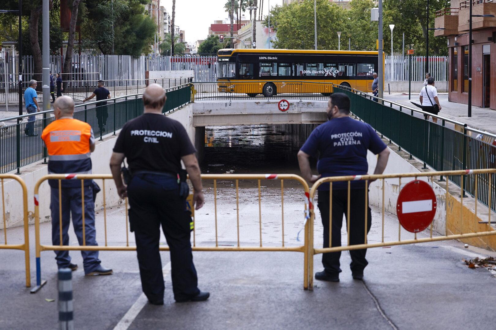 "Außergewöhnliche Gefahr": Heftiger Regen im Osten Spaniens