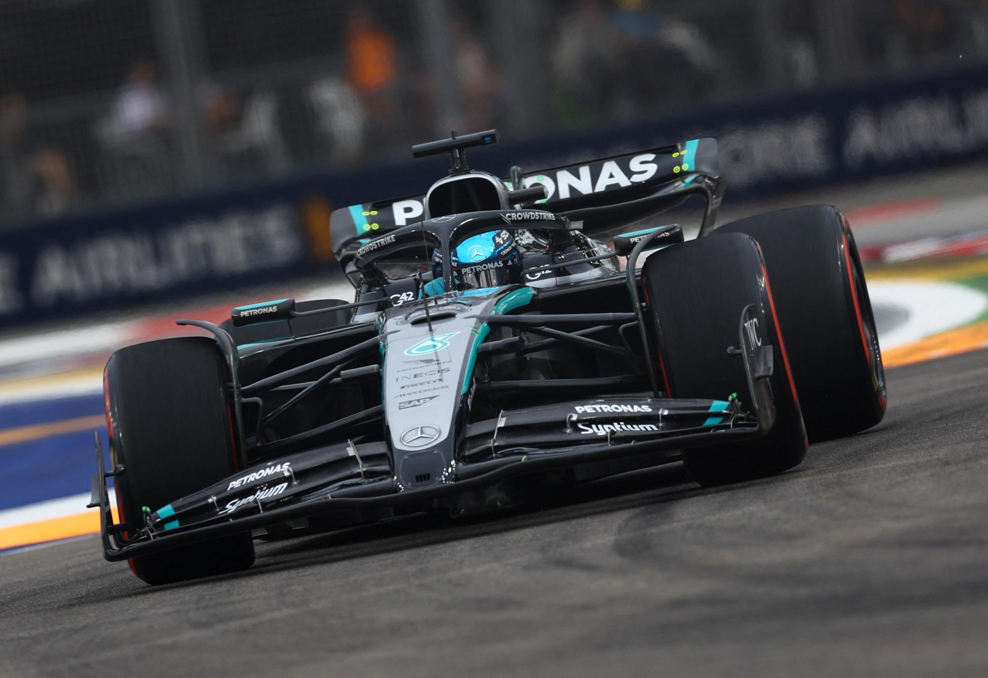 Formel 1: Russell schnappt sich in Singapur die Pole Position