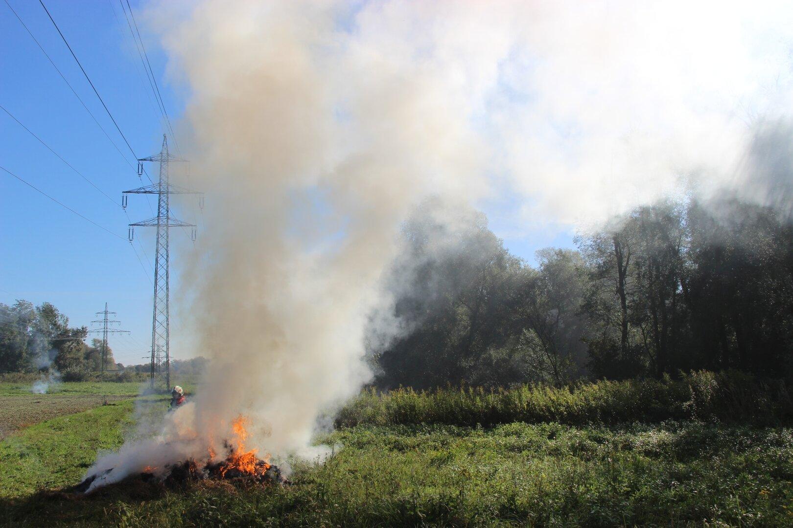 V Jennersdorfu potekala mednarodna vaja gašenja vegetacijskih požarov
