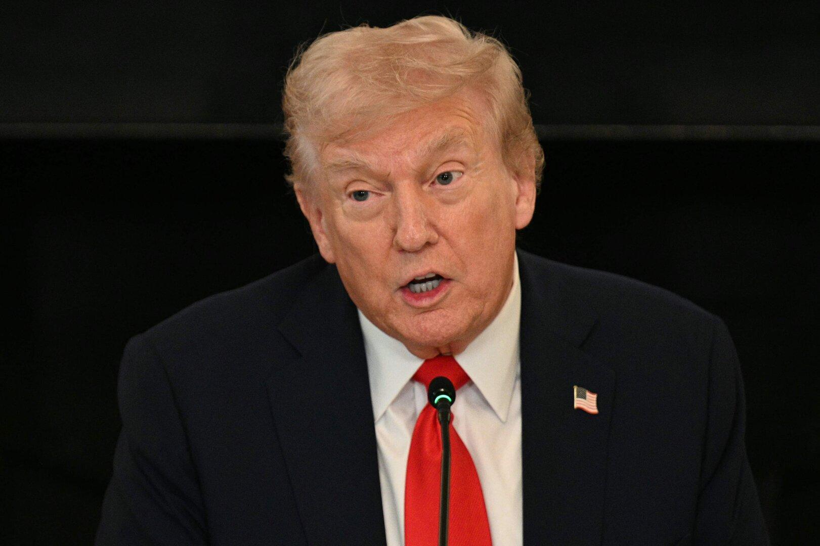 Trump: Könnte am Wochenende zu Nahost-Friedensgesprächen reisen