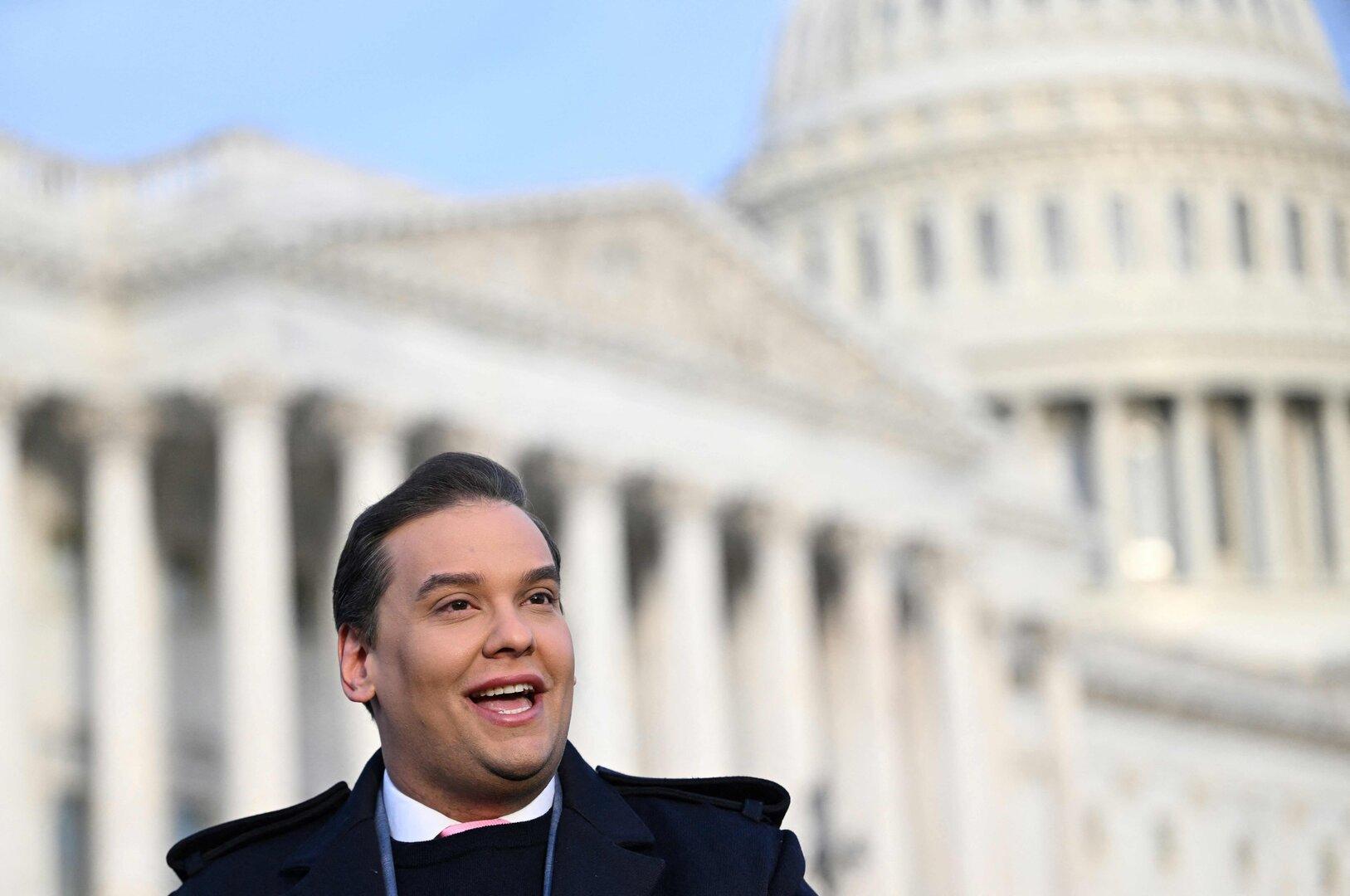 "Viel Glück, George": Trump mildert Santos' Strafe ab