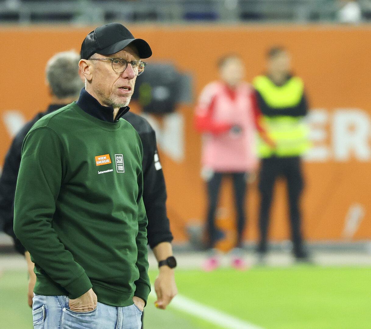 Rapid-Trainer Peter Stöger