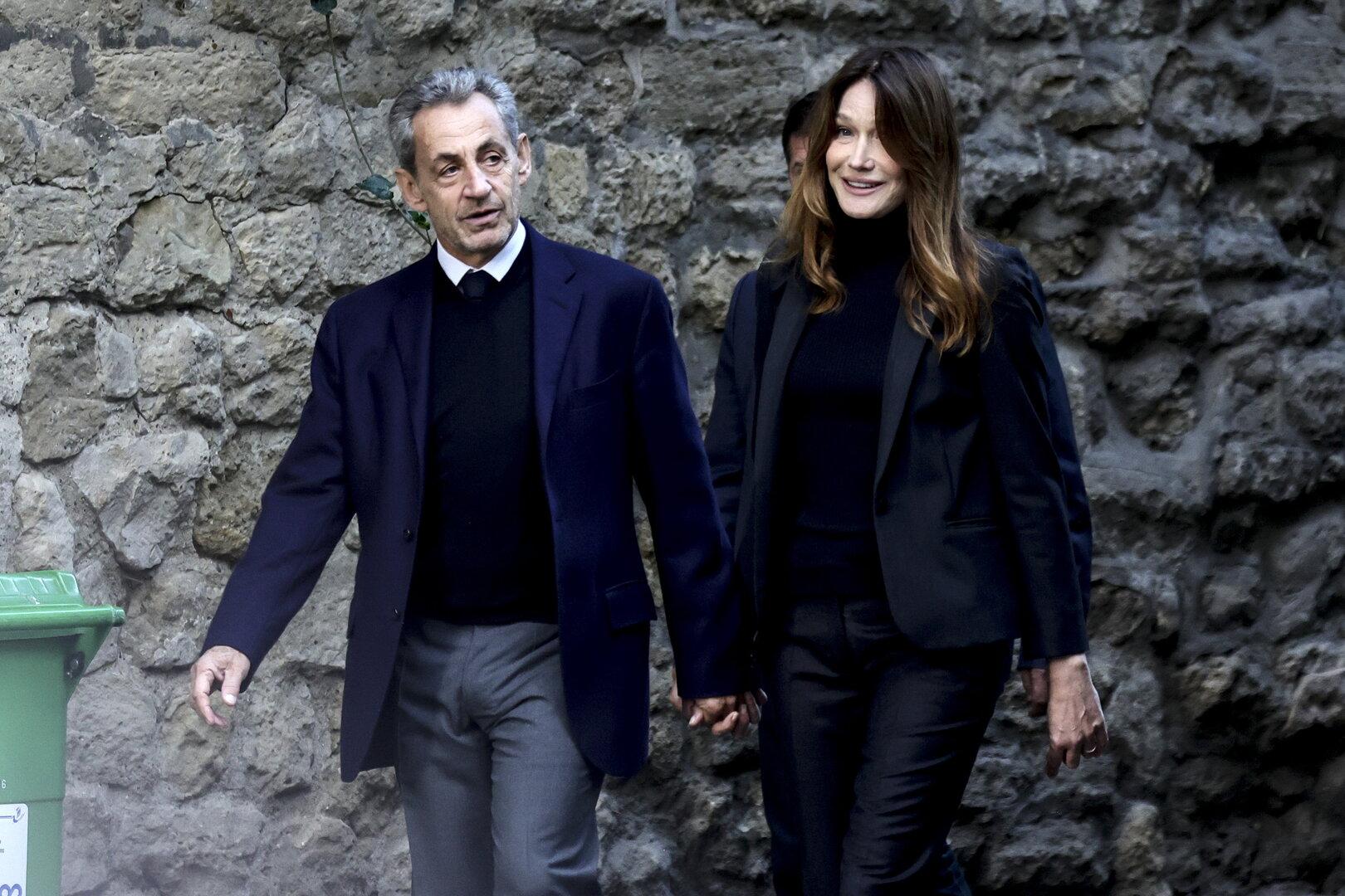 Nicolas Sarkozy tritt Haftstrafe an: Emotionaler Abschied von Ehefrau Carla Bruni