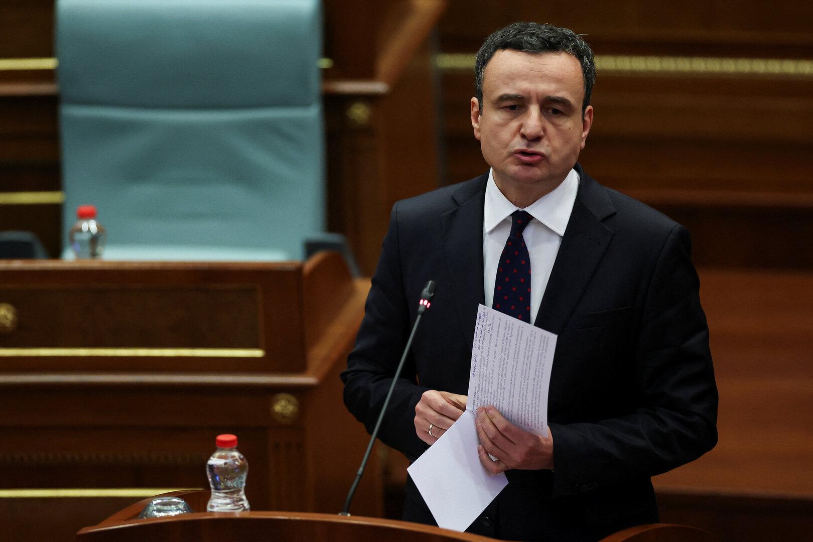 Rückschlag für Kurti: Bisheriger Kosovo-Premier scheitert im Parlament