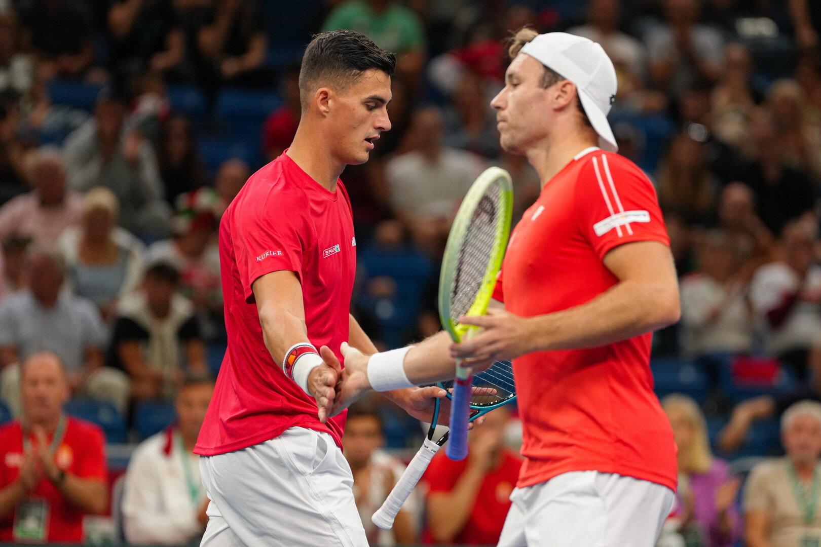 In Hochform: Lucas Miedler und Alexander Erler