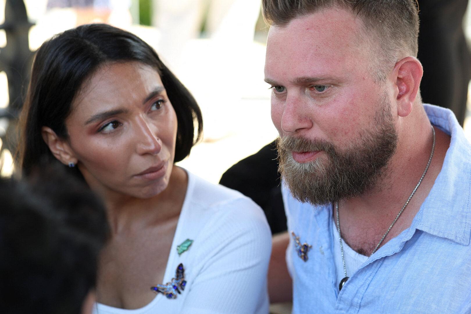 Members of U.S. Congress and Epstein victims hold press conference in Washington