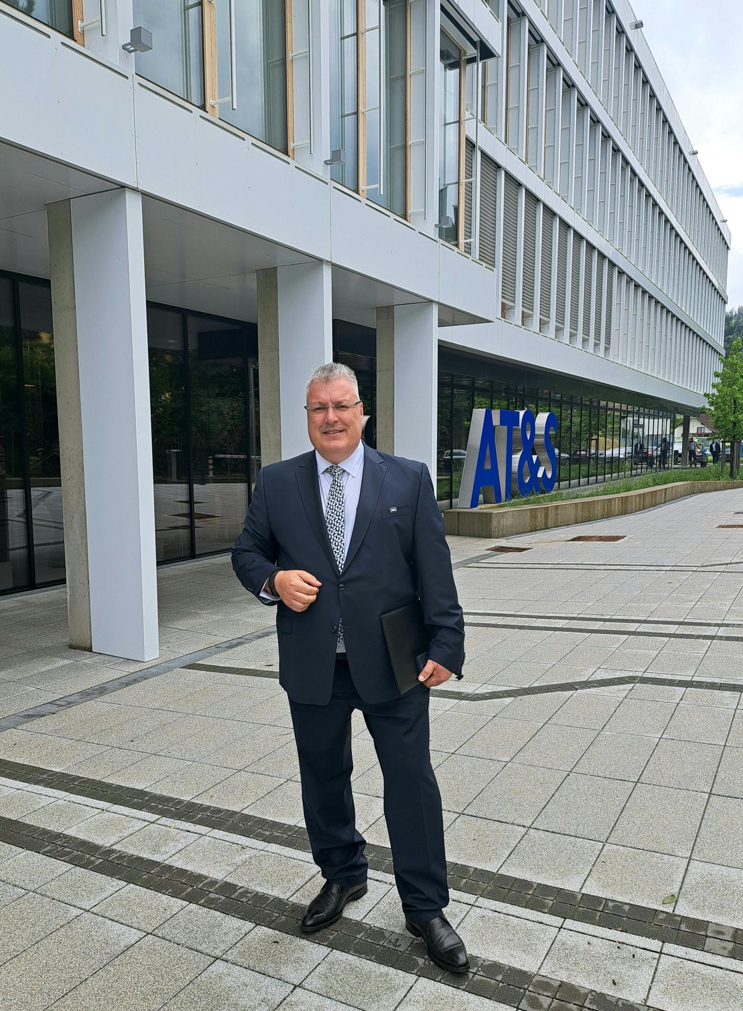 ERÖFFNUNG AUSTRIA TECHNOLOGIE & SYSTEMTECHNIK AG (AT&S) "ERSTES SUBSTRATWERK IN EUROPA-HTB3 " CEO MERTIN