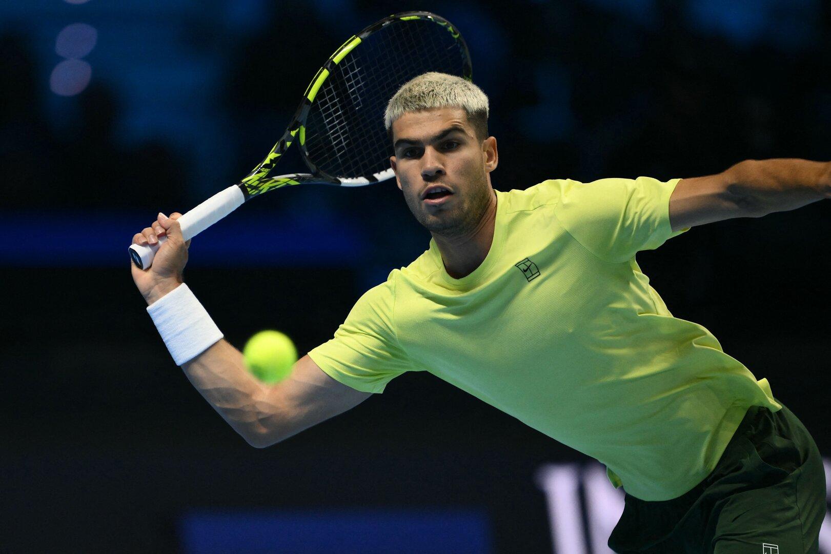 Kurios, aber Alcaraz ist schon zu Beginn der Finals Nummer 1