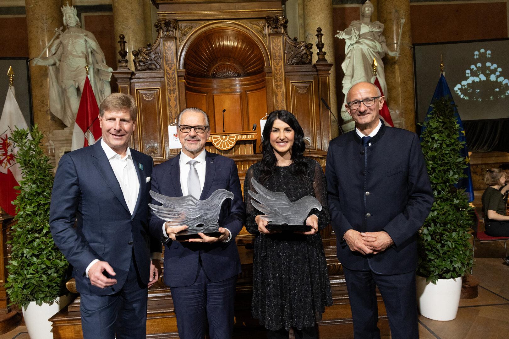 Ex-Skifahrerin Stephanie Venier wurde zur "Tirolerin des Jahres" ernannt
