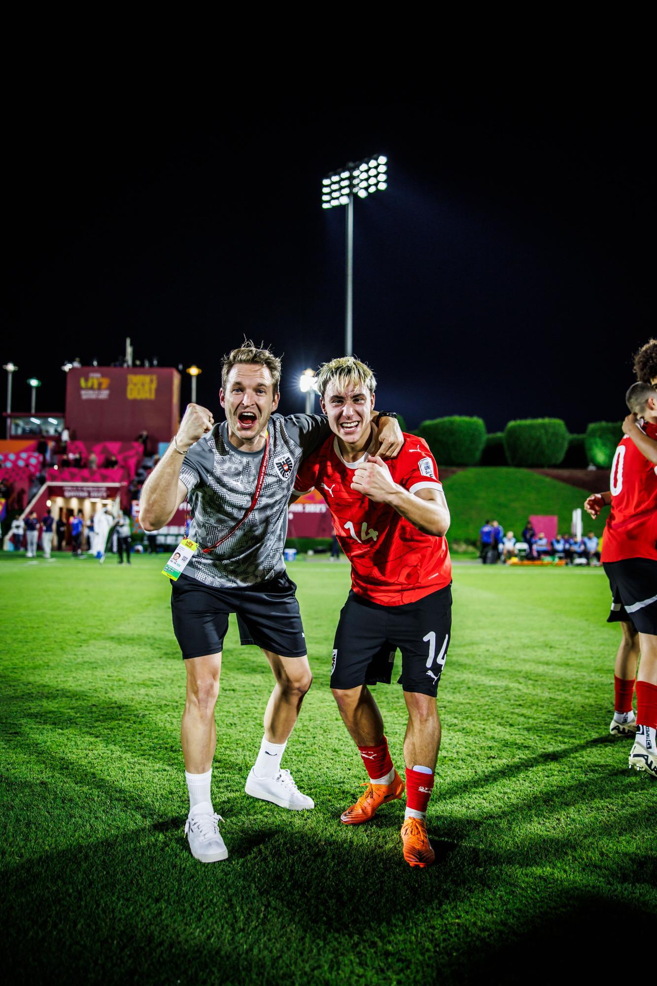 Avstrijska nogometna reprezentanca U17 se je uvrstila v polfinale svetovnega prvenstva po zmagi nad Japonsko