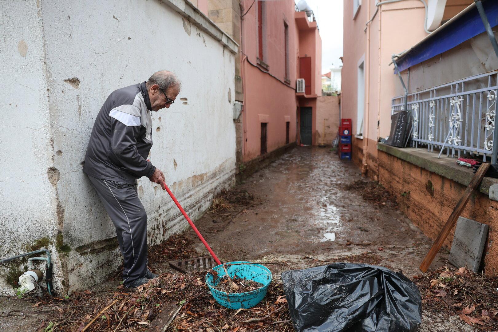 Grčijo prizadela huda neurja in poplave, najbolj prizadet otok Krf