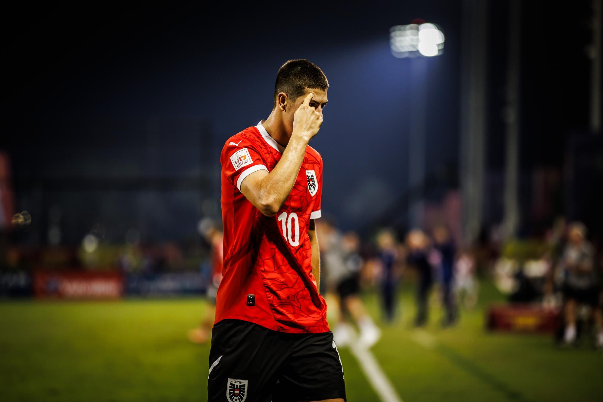 Rot für U17-Held Markovic: Beinahe-Drama nach dem Schlusspfiff