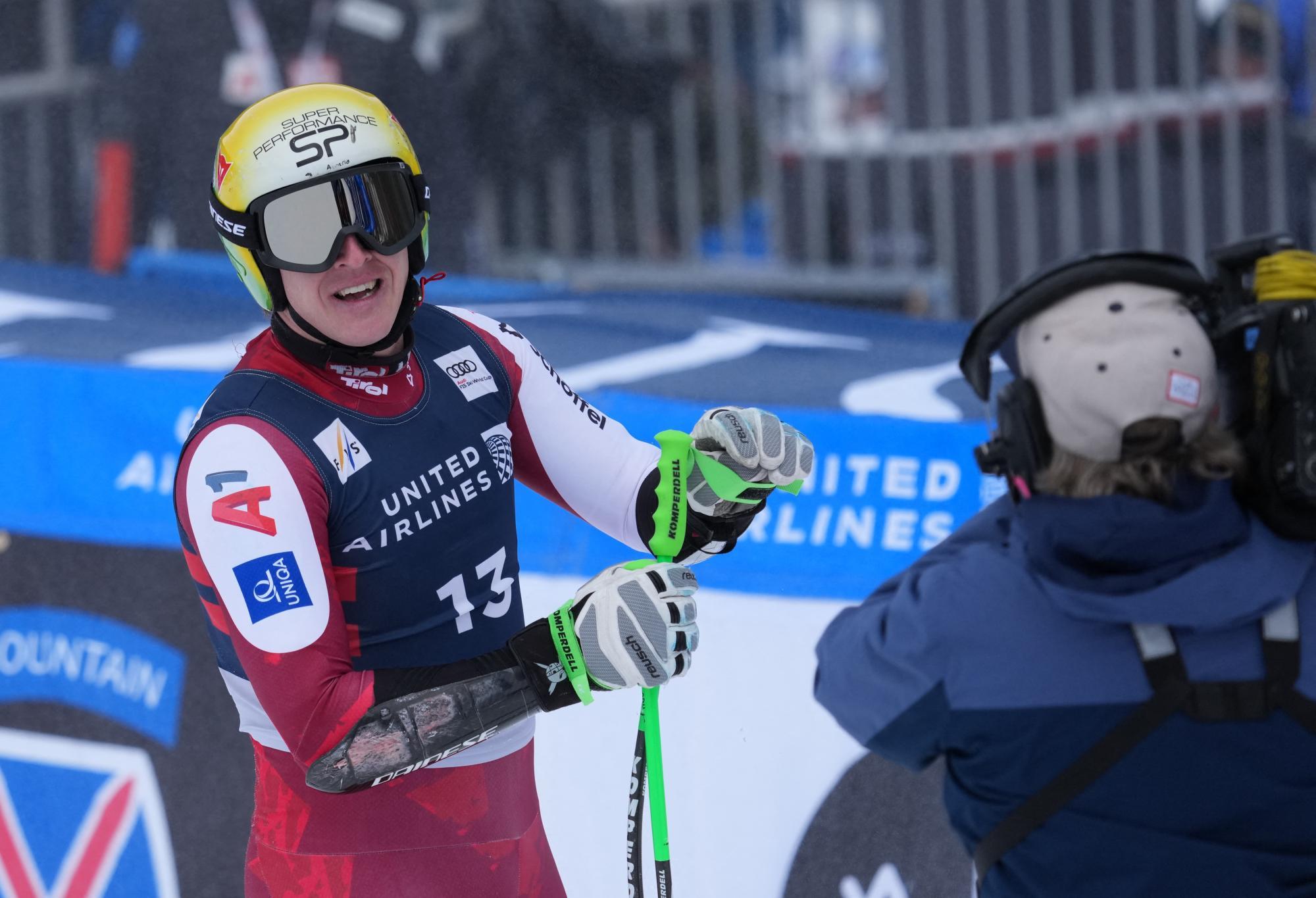 Raphael Haaser fuhr im Super-G in Copper Mountain trotz Fehlern auf das Podest
