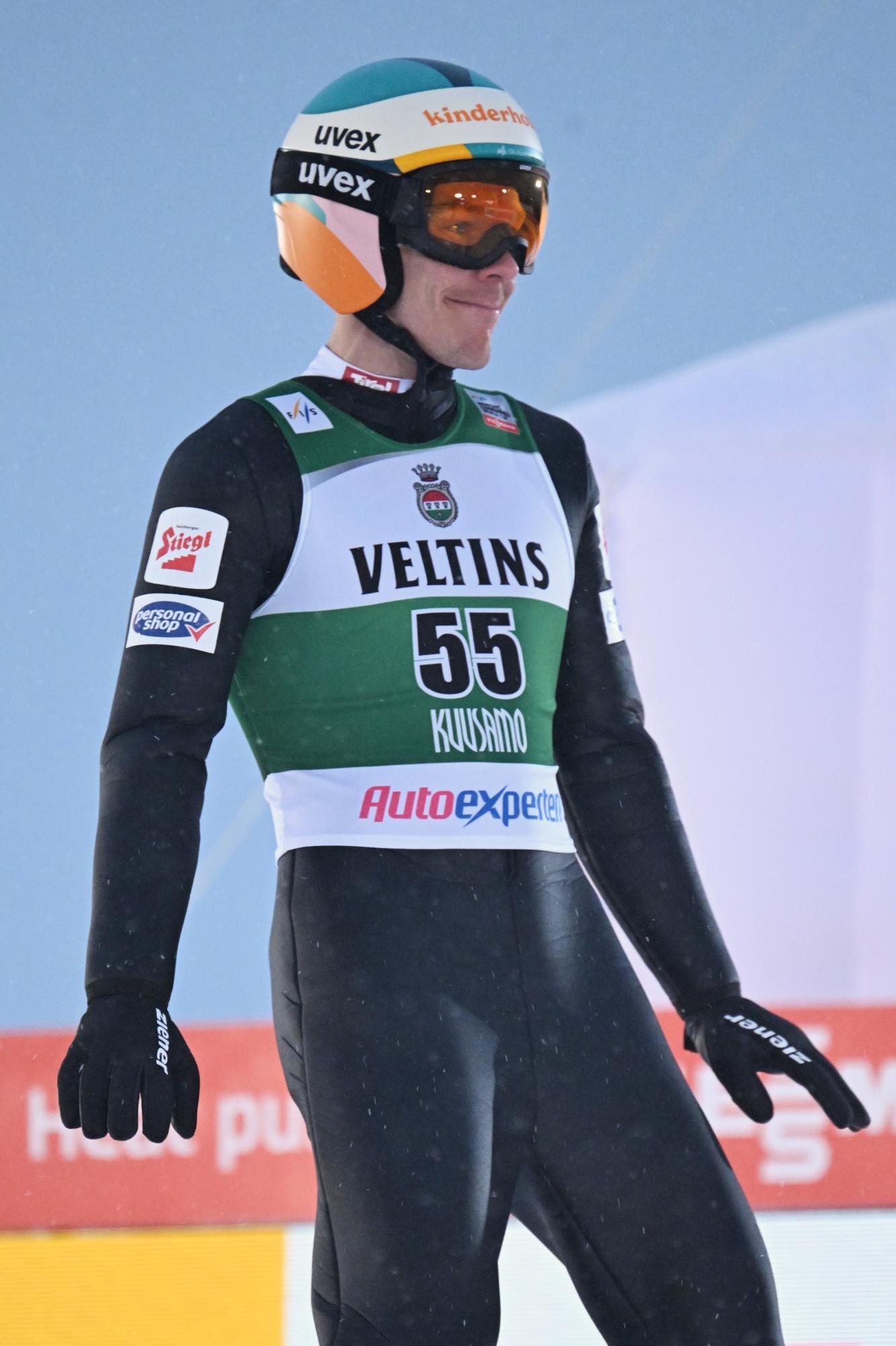 FIS Nordic Combined World Cup in Ruka FRanz-Josef Rehrl wurde Sechster