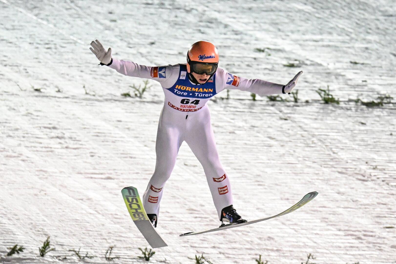 FIS Ski Jumping World Cup in Ruka Jan Hörl hat seine Leichtigkeit verloren