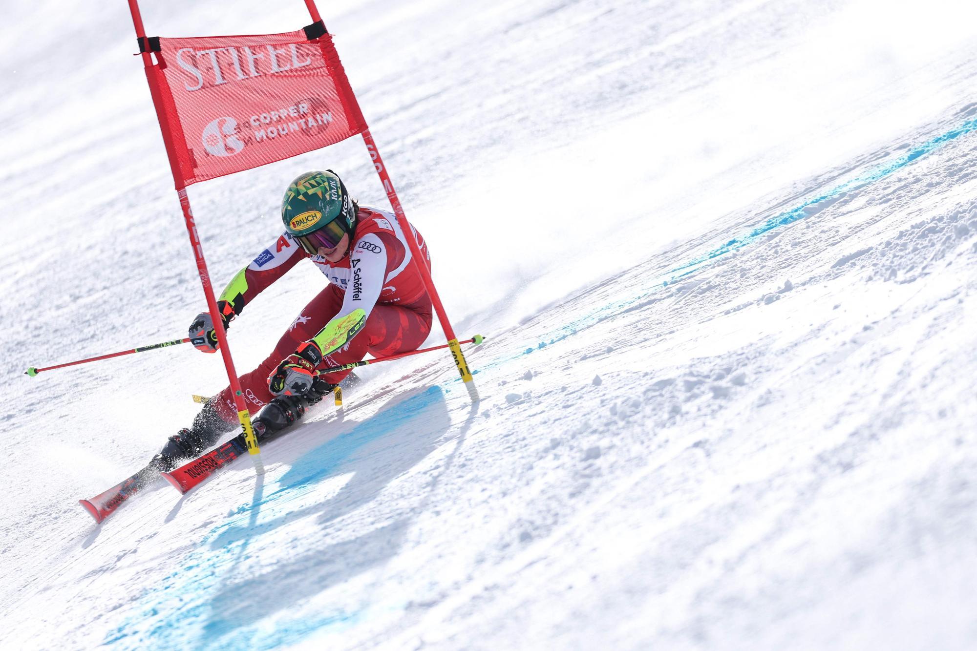 Riesentorlauf in Copper: ÖSV-Star Julia Scheib auf Podestkurs