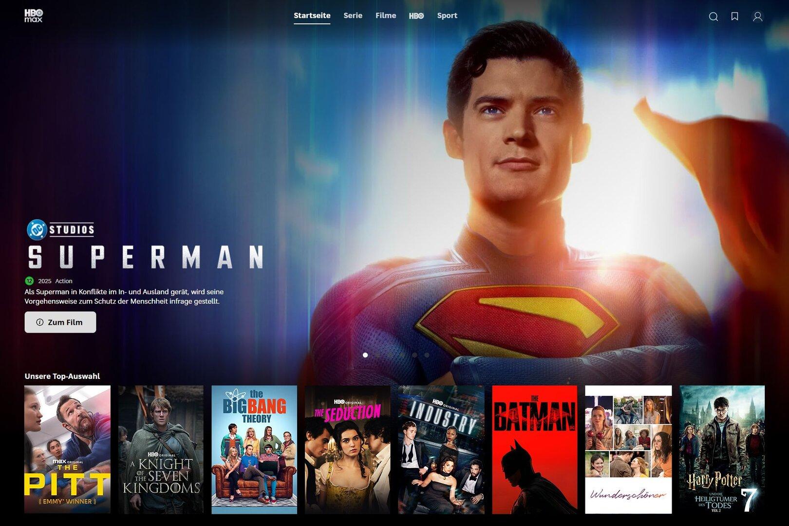 Konkurrenz für Netflix und Co: HBO Max startet am 13. Jänner in Österreich