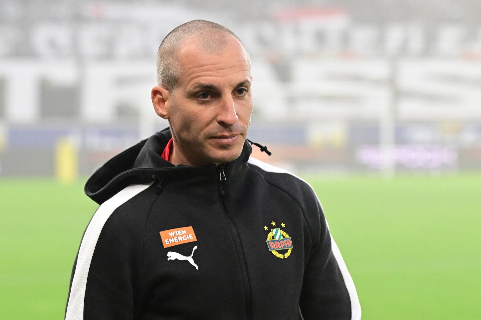 FUSSBALL: ADMIRAL BUNDESLIGA/ 15. RUNDE: LASK LINZ - SK RAPID WIEN Rapid-Interimscoach Stefan Kulovits