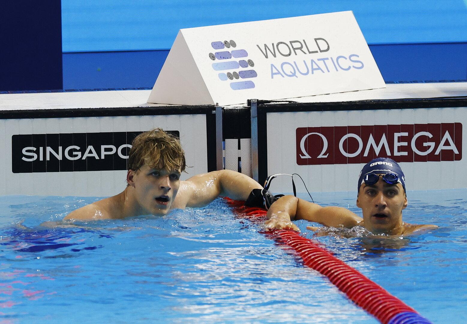 Freude im Schwimmlager: EM-Bronze für Mladenovic in Polen