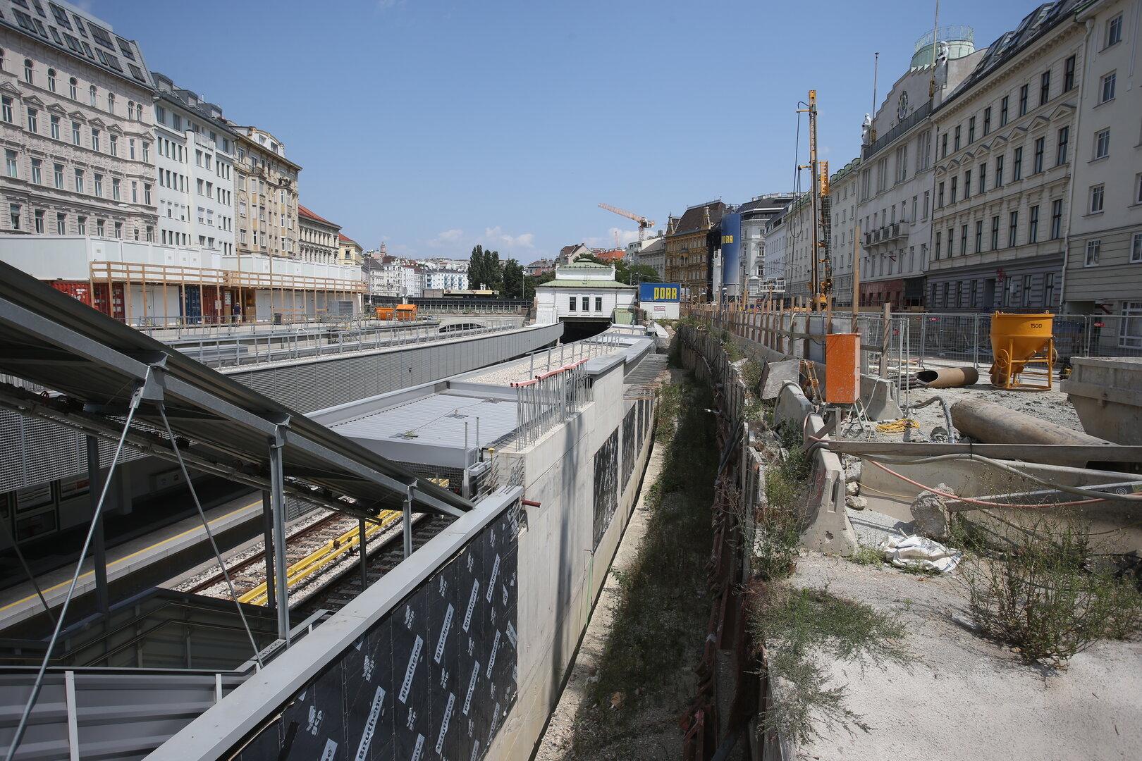 Schäden an Häusern durch U-Bahn-Baustelle Pilgramgasse