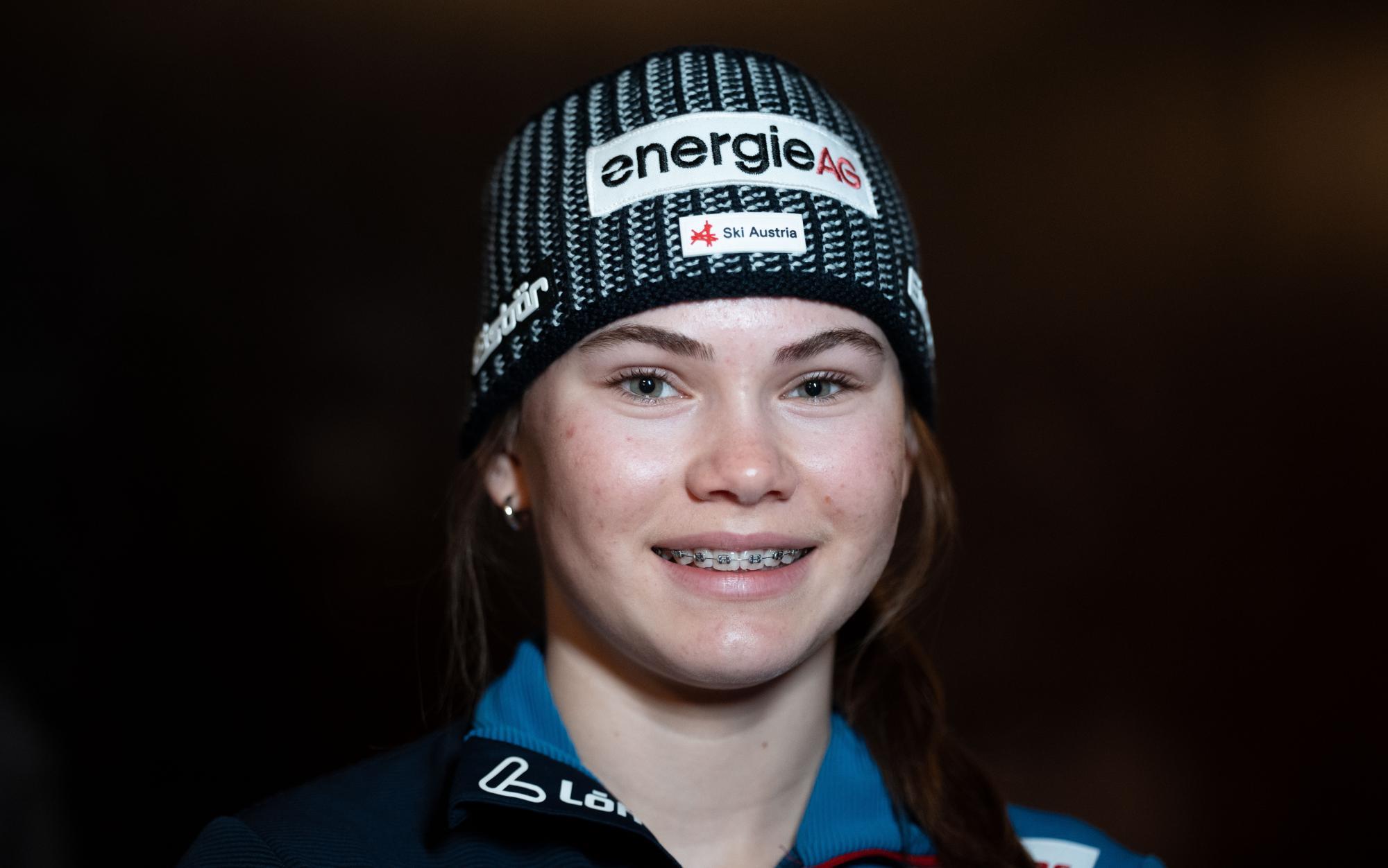 Katharina Gruber gewann in Trondheim