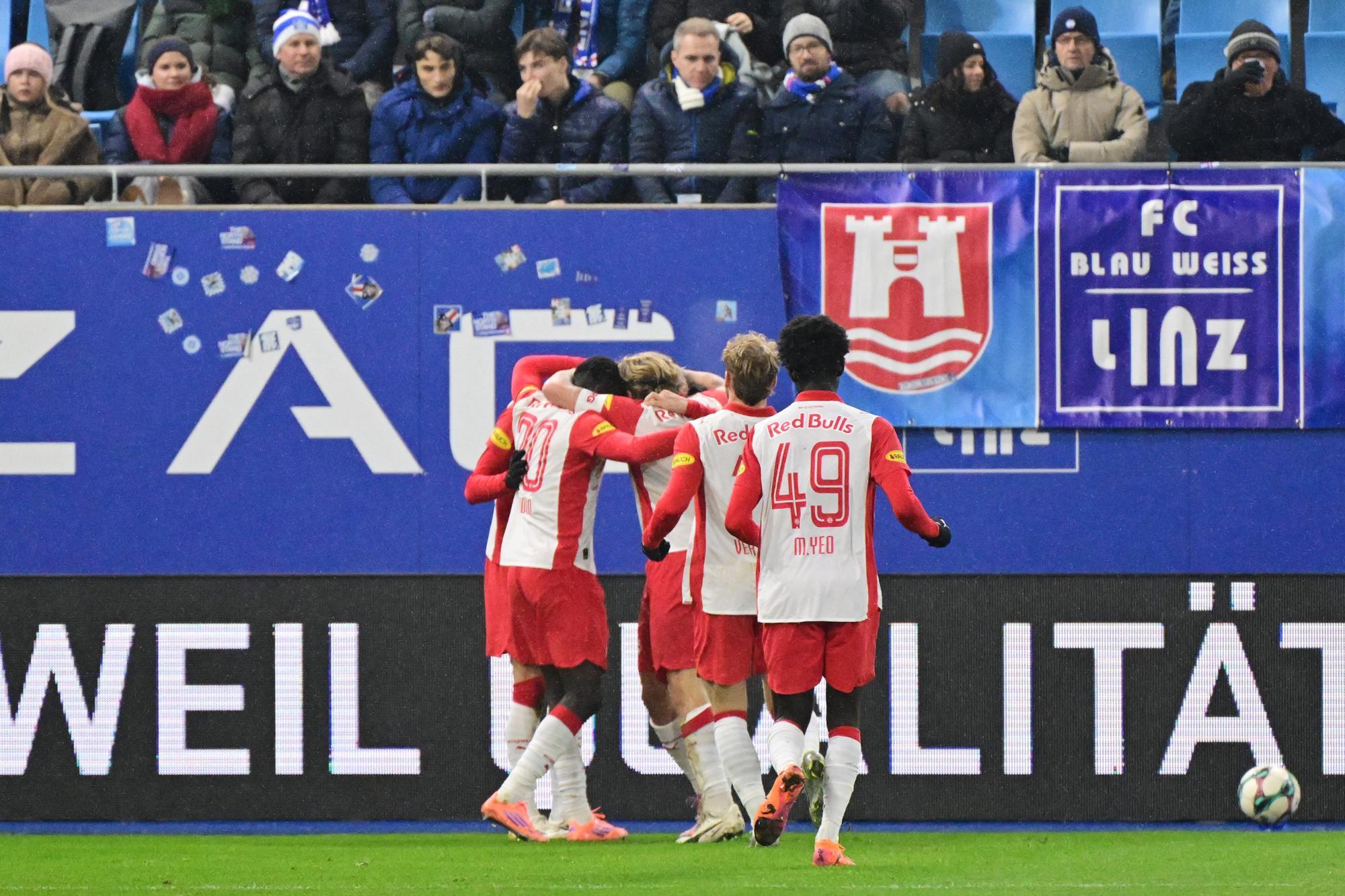 Salzburg jubelt in Linz