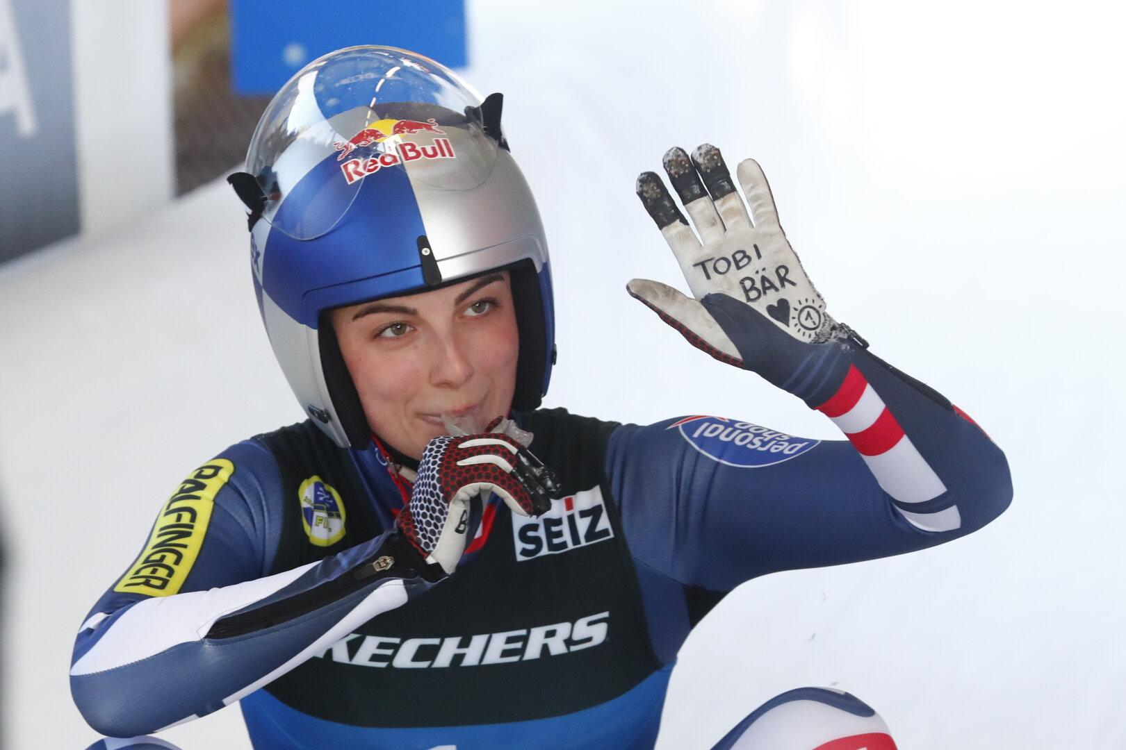 1. Sieg im Weltcup: Tochter von Rodel-Legende Prock gewinnt Saisonauftakt