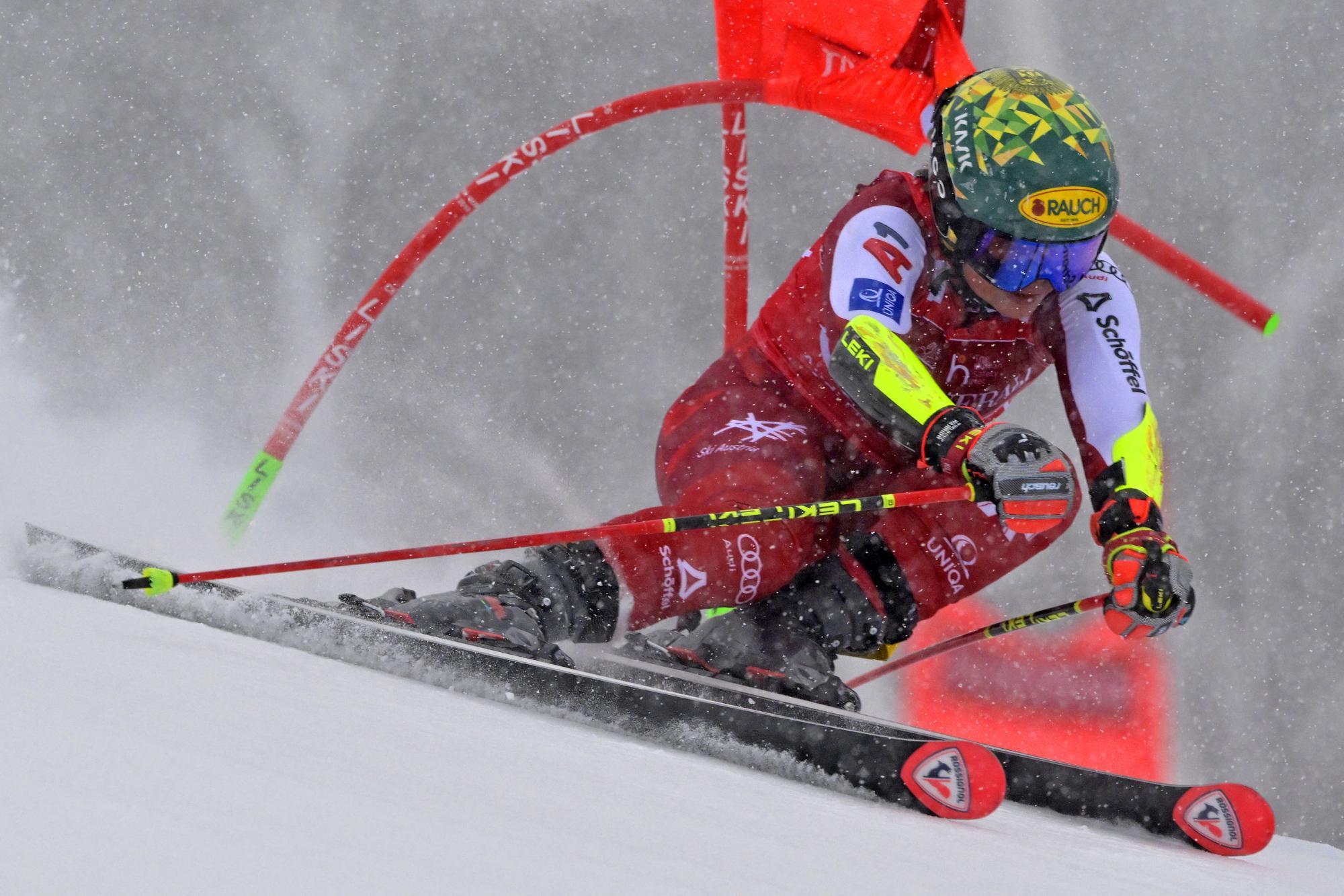 Julia Scheib zmagala, Mikaela Shiffrin četrta na veleslalomu v Mont Tremblantu