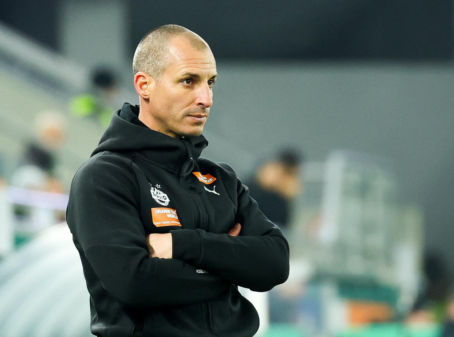 FUSSBALL/BUNDESLIGA/ADMIRAL BUNDESLIGA/16. RUNDE/.FUSSBALL-BUNDESLIGA: SK RAPID - SV OBERBANK RIED Rapid-Interimstrainer Kulovits