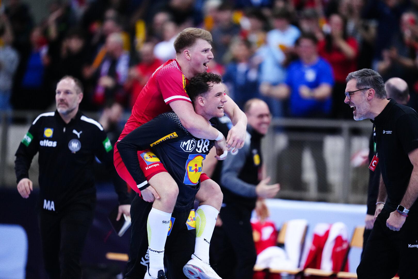 HANDBALL/MÄNNER/EHF EURO/QUALIFIKATION/3. RUNDE: ÖSTERREICH - DEUTSCHLAND