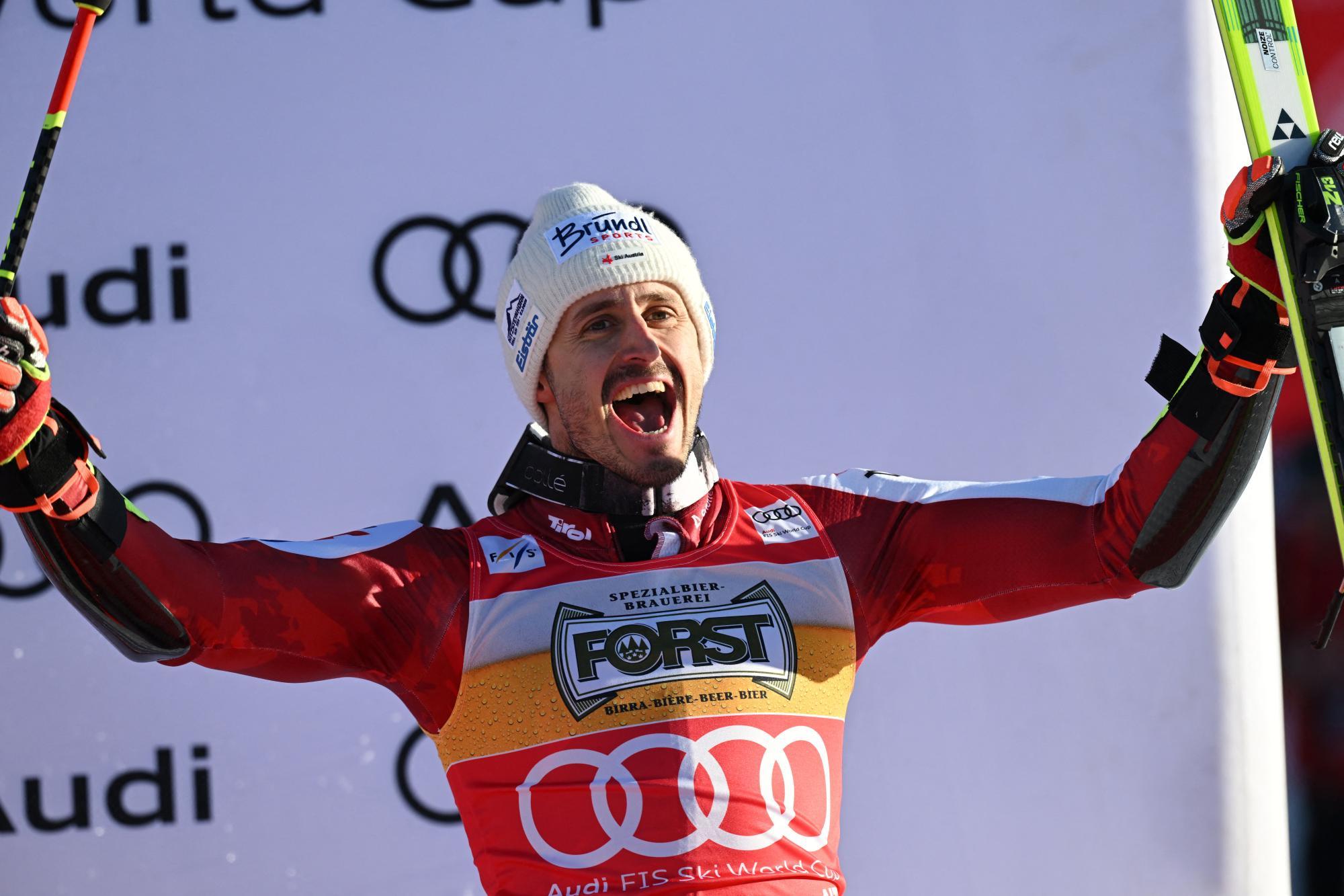 Stefan Brennsteiner feierte heuer seinen ersten Weltcupsieg und führt aktuell im Riesentorlauf-Weltcup