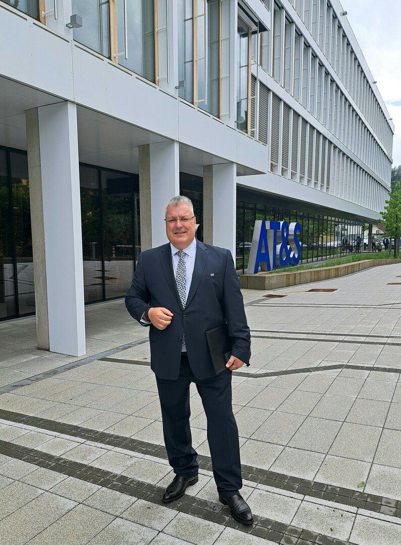 ERÖFFNUNG AUSTRIA TECHNOLOGIE & SYSTEMTECHNIK AG (AT&S) "ERSTES SUBSTRATWERK IN EUROPA-HTB3 " CEO MERTIN