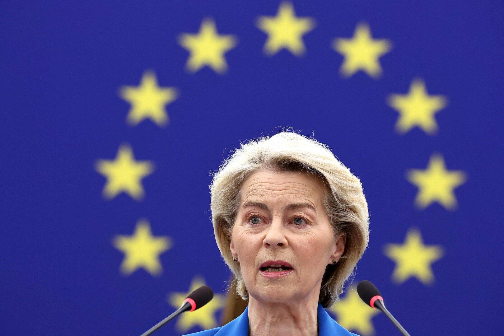 Von der Leyen übersteht weiteres Misstrauensvotum im EU-Parlament