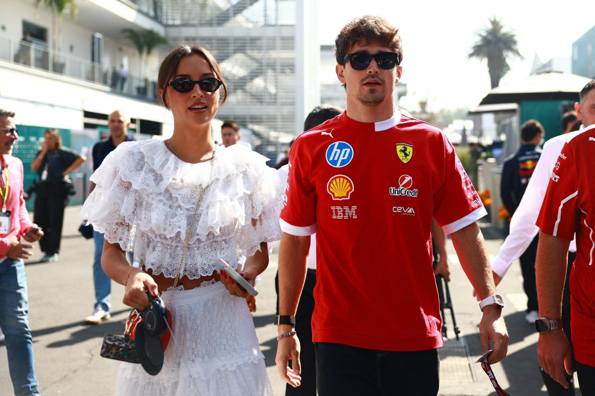 Charlex Leclerc Ferrari