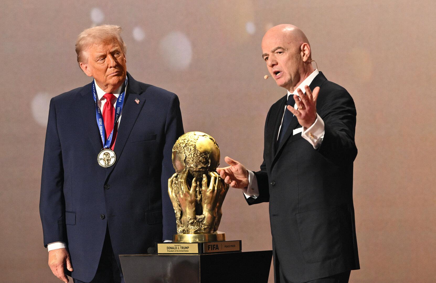 Donald Trump und Gianni Infantino