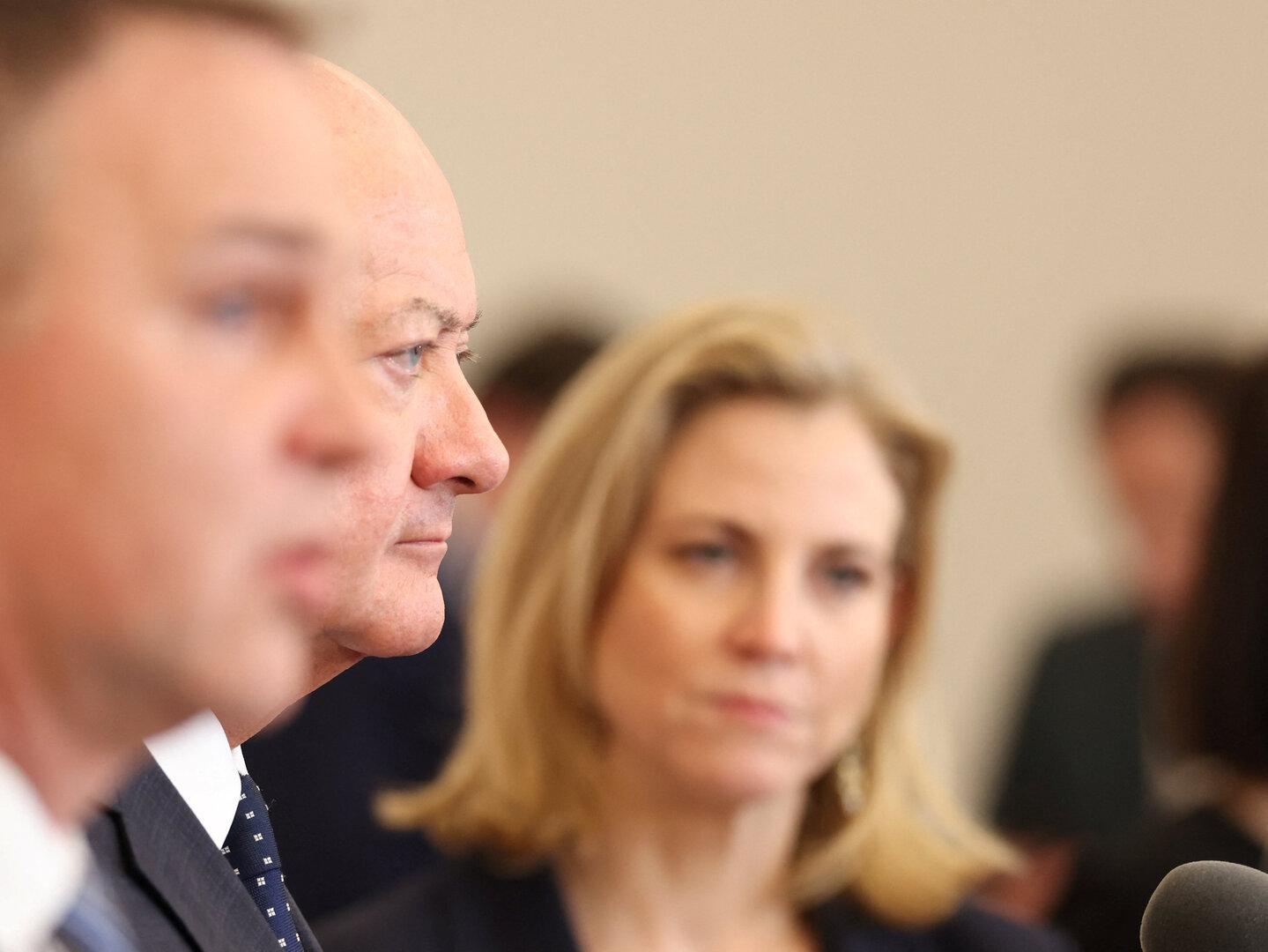 Andreas Babler, Christian Stocker, Beate Meinl-Reisinger