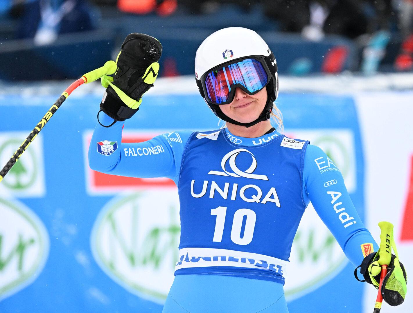 SKI ALPIN: FRAUEN-WELTCUP ABFAHRT / PIROVANO (ITA)