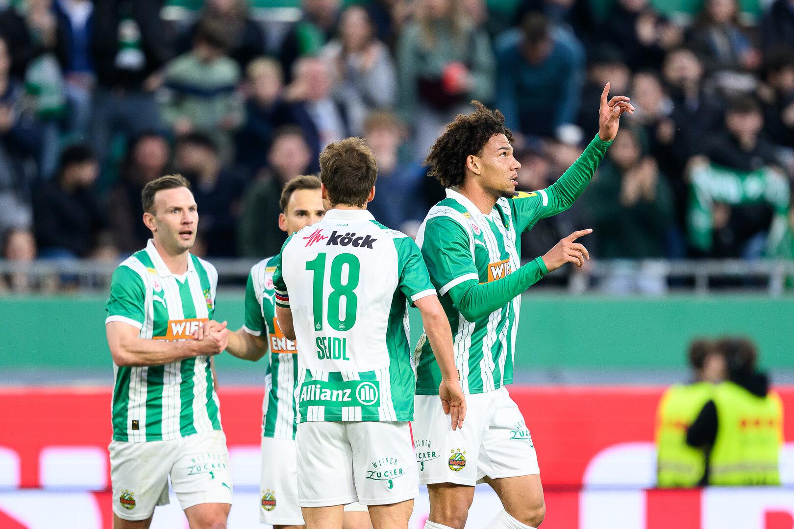 Antiste jubelt über das 1:0